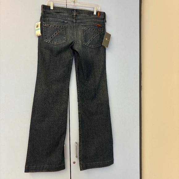 NWT  7 For All Mankind Dojo Flared Jean 31/33 - Picture 4 of 13
